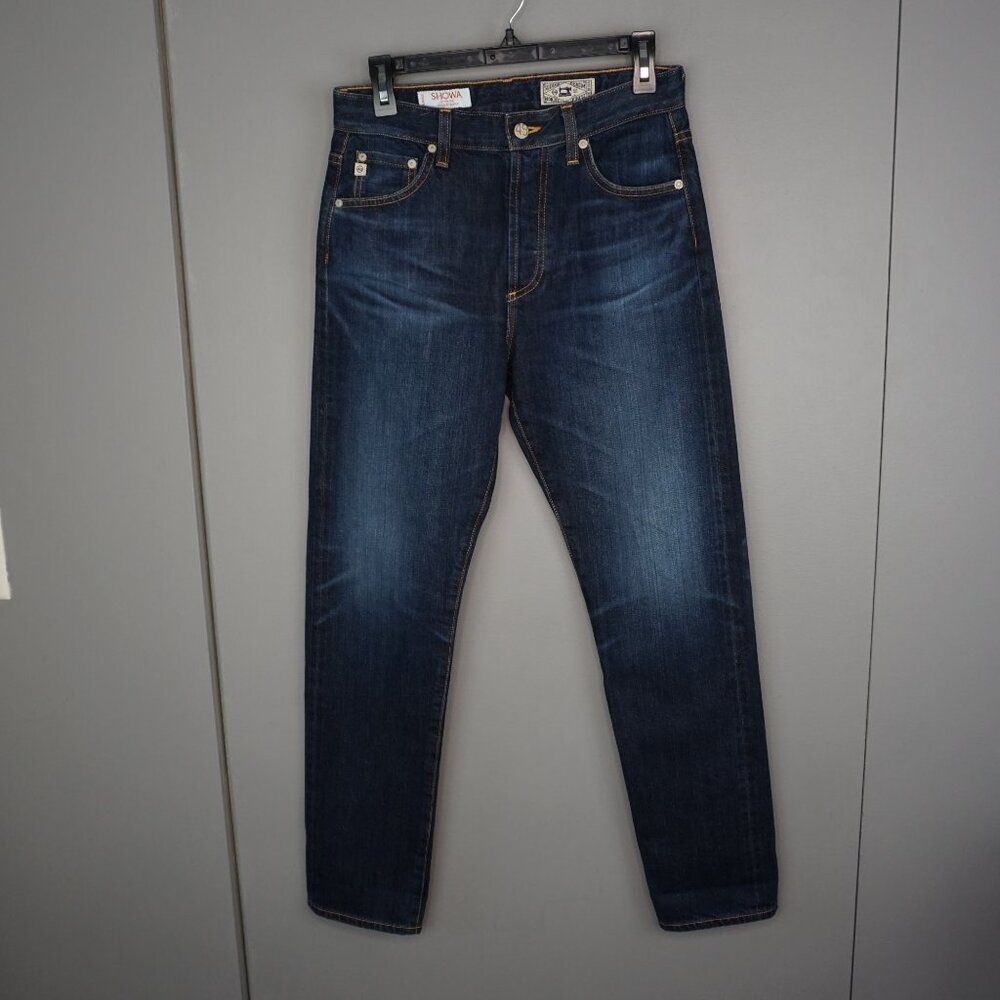 AG Alexxis Slim High Rise Showa Selvage Denim in 7 Years Yokohama size 27